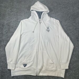 Disney Cruise Line Full Zip Up Jacket Women’s White
